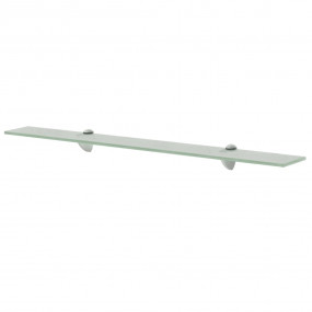 Floating Shelf Set of 2 Frosted Tempered safety glass