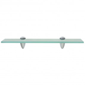 Floating Shelf Set of 2 Clear Tempered safety glass, Zi...