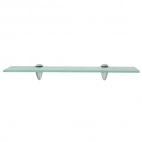 Floating Shelf Set of 2 Clear Tempered safety glass, Zi...