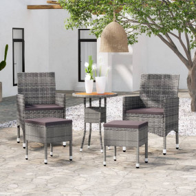 Garden Lounge Set Grey