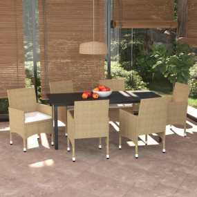 Dining Set Beige