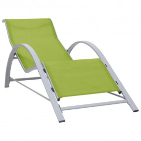 Sunlounger Green Textilene Standard Sunlounger Rectangu...