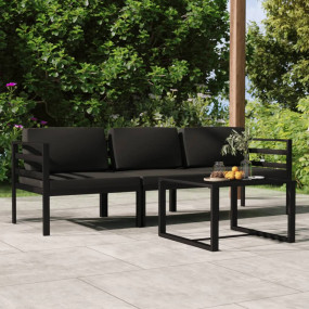 Garden Lounge Set Anthracite