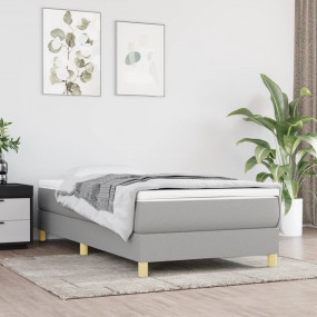 Bed Frame Light Gray