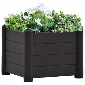 Raised Bed Anthracite Polypropylene 16.9 x 16.9 x 13.8 ...