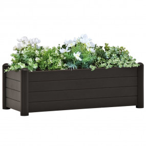 Raised Bed Anthracite Polypropylene Large UV-resistant ...