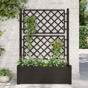 Garden Planter Anthracite PP (polypropylene) Medium Pla...