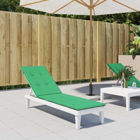 Deck Chair Cushion Green Oxford fabric and foam fiber L...