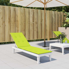 Deck Chair Cushion Bright Green Oxford fabric (100% pol...