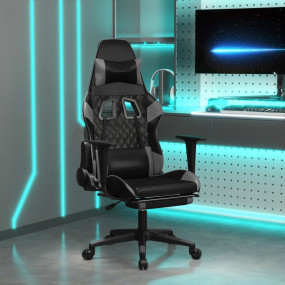 Gaming Chair Black and Grey