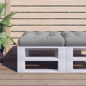 Pallet Cushion Gray 100% Polyester 23.6 x 23.6 in