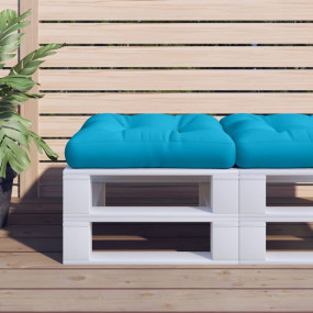 Pallet Cushion Blue Fabric (100% polyester)