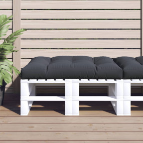 Pallet Cushion Anthracite 100% polyester 47.2 x 31.5 in