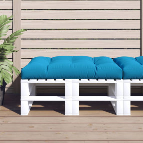 Pallet Cushion Blue Polyester Large Waterproof Rectangu...