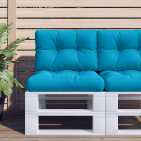 Pallet Cushion Blue Fabric (100% polyester) 19.7" x 15....