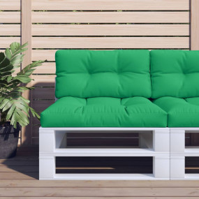 Pallet Cushion Green 100% polyester 27.6 x 15.7 x 4.7 i...