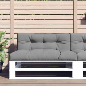 Pallet Cushion Grey 100% Polyester 47.2 in x 15.7 in x ...