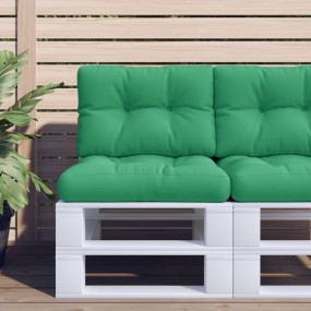 Pallet Cushion Set of 2 Green 100% Polyester 23.6 x 23....
