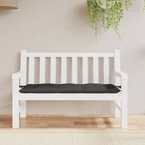 Garden Bench Cushion Anthracite Oxford fabric (100% pol...