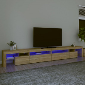 TV Cabinet Sonoma Oak Engineered Wood Large TV Cabinet