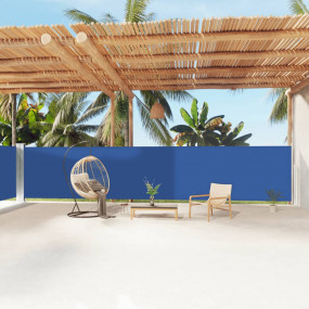 Side Awning Retractable Rectangular Modern UV-resistant...
