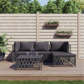 Garden Lounge Set Anthracite