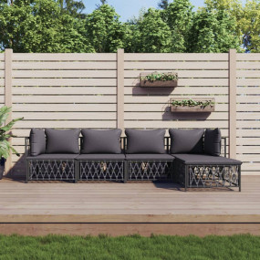 Garden Lounge Set Anthracite