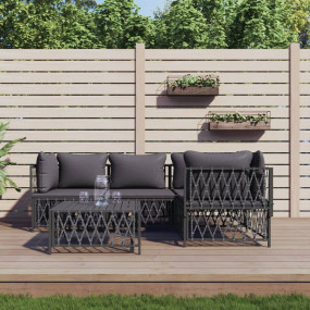 Garden Lounge Set Anthracite