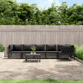 Garden Lounge Set Anthracite