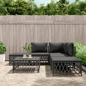 Garden Lounge Set Anthracite