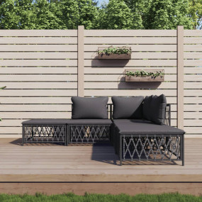 Garden Lounge Set Anthracite