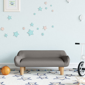Kids Sofa Taupe