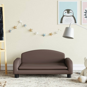 Kids Sofa Brown