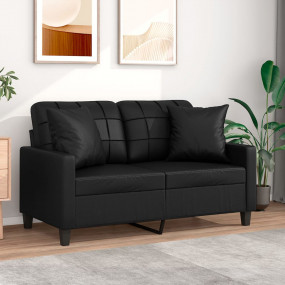 2-seater Sofa Black