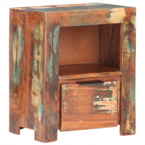 Bedside Cabinet Multicolor Solid reclaimed wood Medium