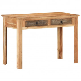 Desk Natural Wood Solid Reclaimed Wood 43.3 x 19.7 x 29...