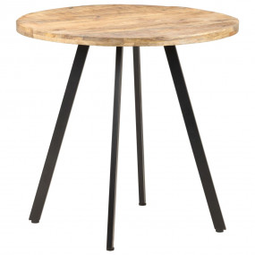 Dining Table Natural Mango Wood Rough Mango Wood Medium...
