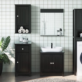 Bathroom Furniture Set Black