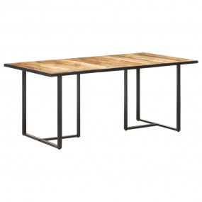 Dining Table Natural Mango Wood Solid mango wood, powde...