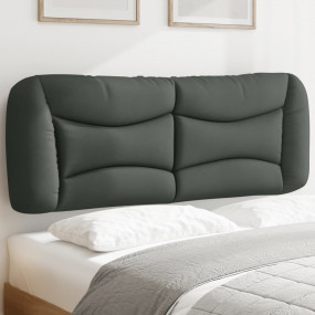 Headboard Cushion Dark Grey Fabric (100% polyester) Ful...