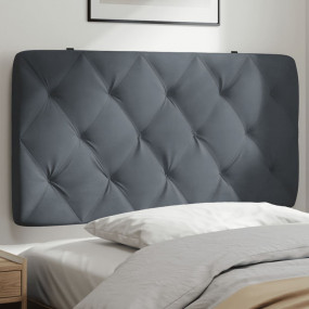 Headboard Cushion Dark Gray Velvet (100% polyester) 39....