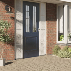 Window Film Set of 4 Frosted PVC 23.6 x 196.9 in