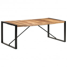 Dining Table Brown and Black