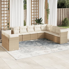 Garden Sofa Set Beige, Cream white