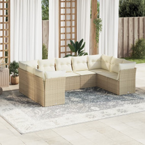 Garden Sofa Set Beige