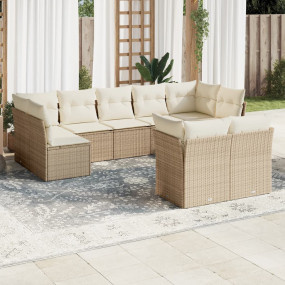 Garden Sofa Set Beige