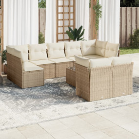 Garden Sofa Set Beige