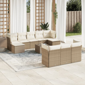 Garden Sofa Set Beige