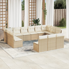 Garden Sofa Set Beige, Cream white