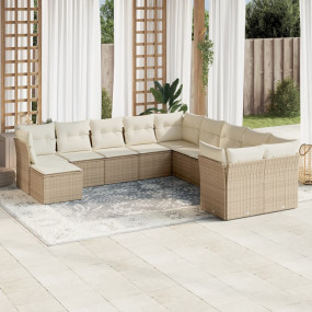 Garden Sofa Set Beige
